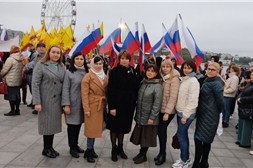 Архивисты приняли участие в митинге-концерте на Красной площади.