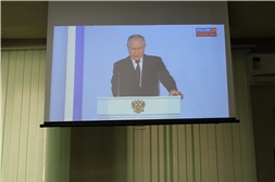 Президент Российской Федерации Владимир Владимирович Путин выступил с Посланием Федеральному Собранию